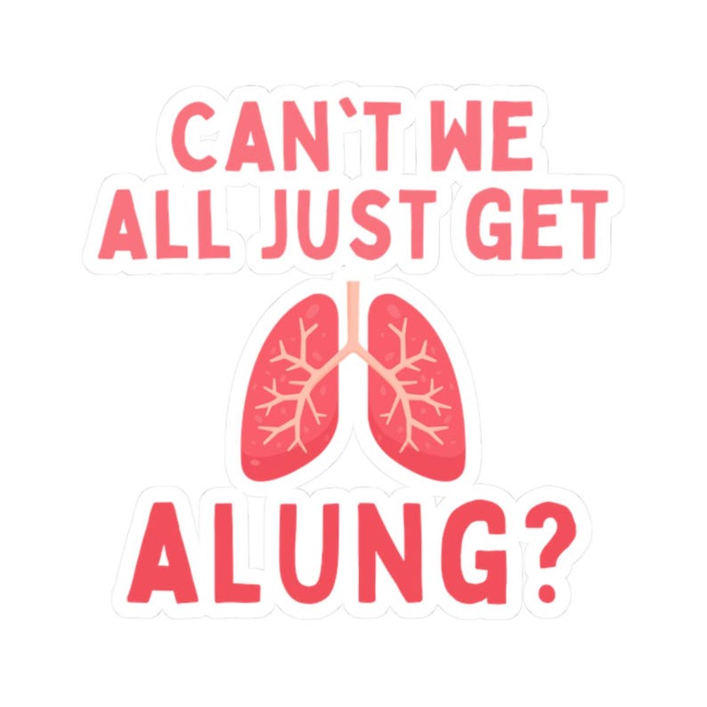 Pulmonology sticker
Funny pulmonologist sticker
Respiratory joke sticker
Lung doctor sticker
Medical pun sticker Pulmonology humor
Pulmonologist gift
Respiratory therapist
Funny lung sticker
Medical professional
Healthcare worker
Medical humor