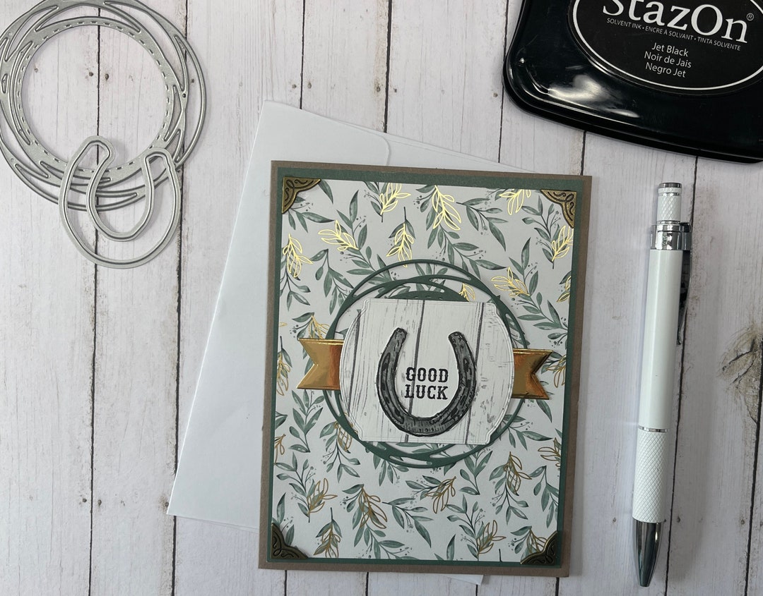 Good Luck Greeting Card - Etsy