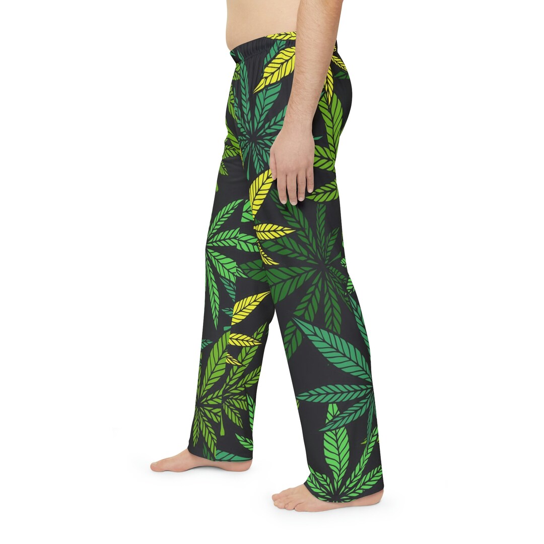 Men's Pajama Pants Marijuana - Etsy