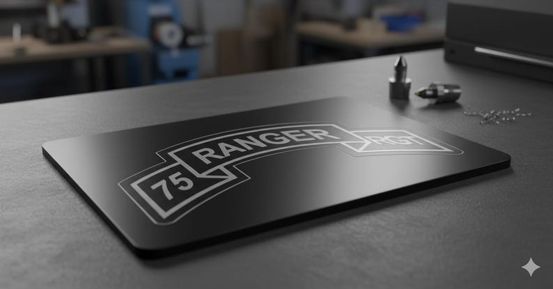 75th Ranger Regiment Scroll SVG - Military Insignia Digital File - Etsy