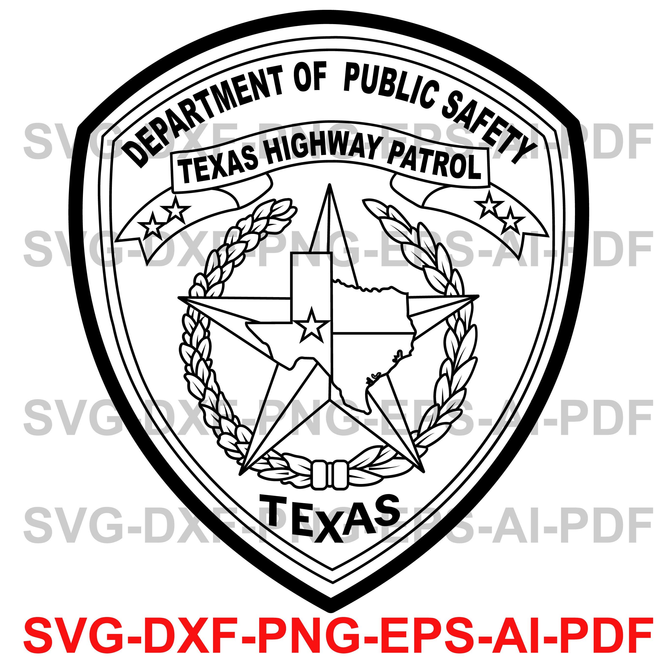 Highway patrol logo - Etsy México, image size:2700x2700
