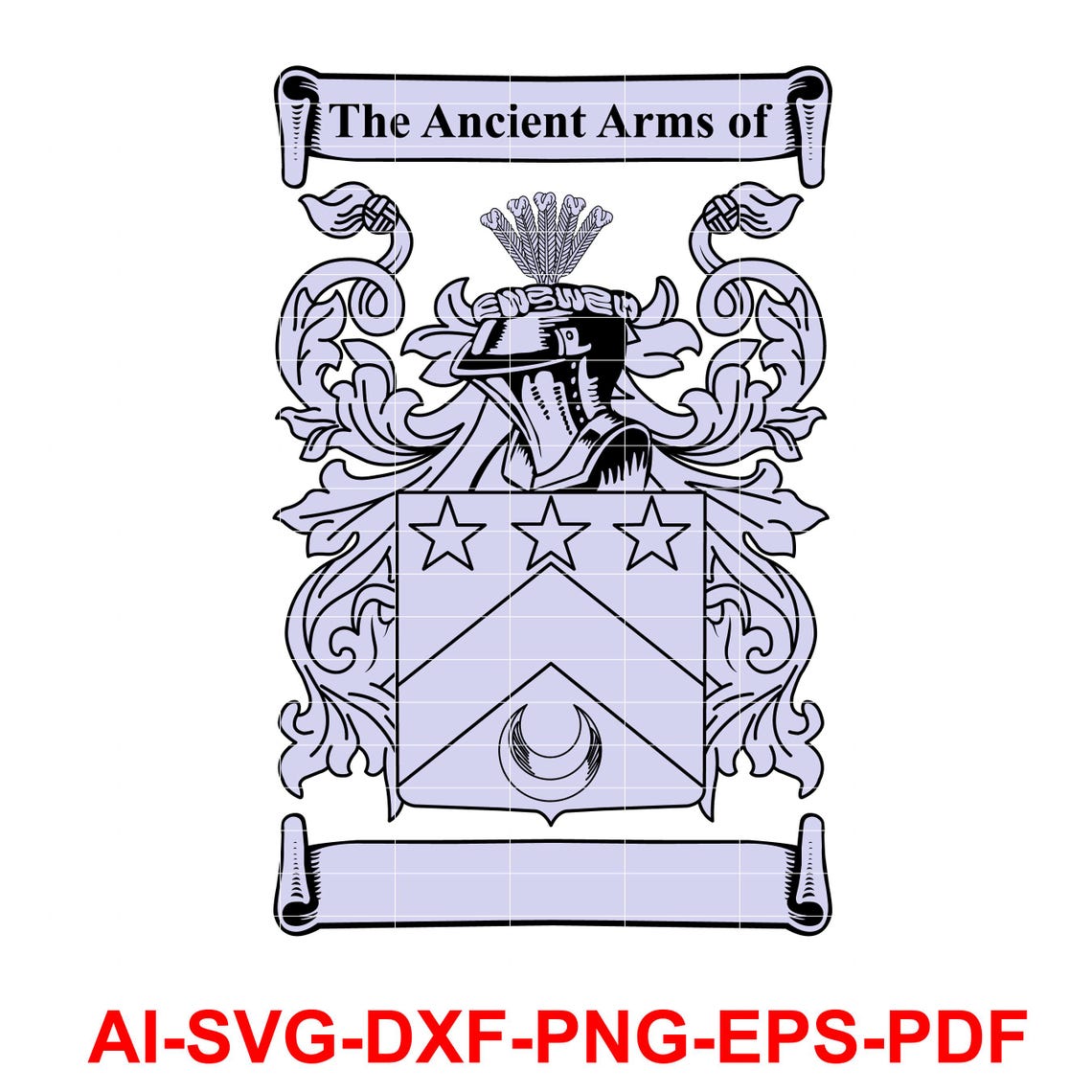 Family Crest , Coats of Arms, Logo, Seal, Custom, Ai, Vector, SVG, DXF ...