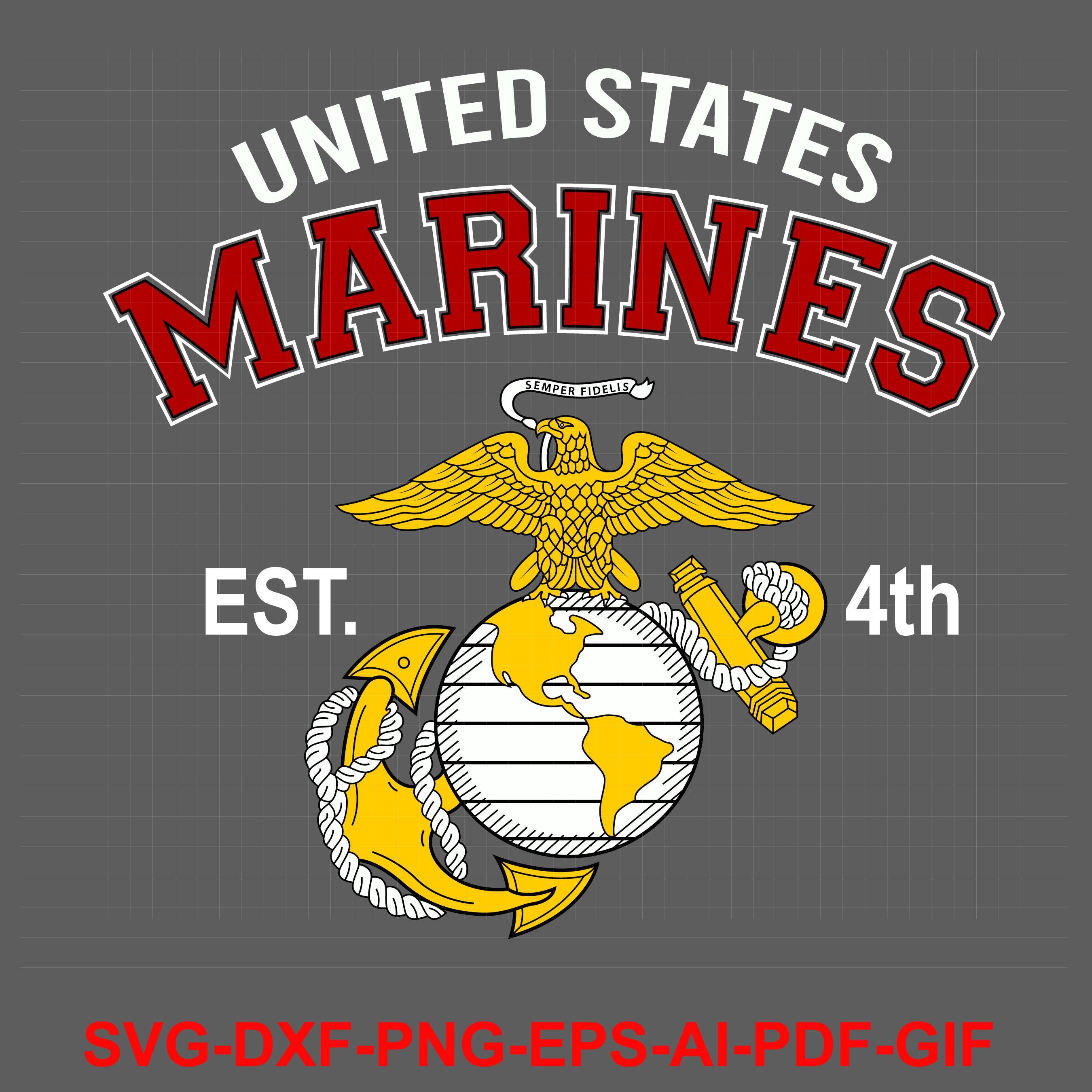 Marine Corps M & M Collectible - Etsy