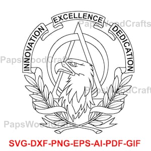 US Army, Acquisition Corps, Branch, logo, badge, zegel, lasersnijden, vectorkunst, gesneden bestanden, digitaal printen, AI, Svg, dxf, png,