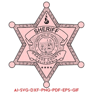 Orange County Sheriff Badges - Etsy