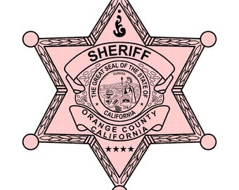 Orange County Sheriff Badge Vector File, Orange Sheriffs Office