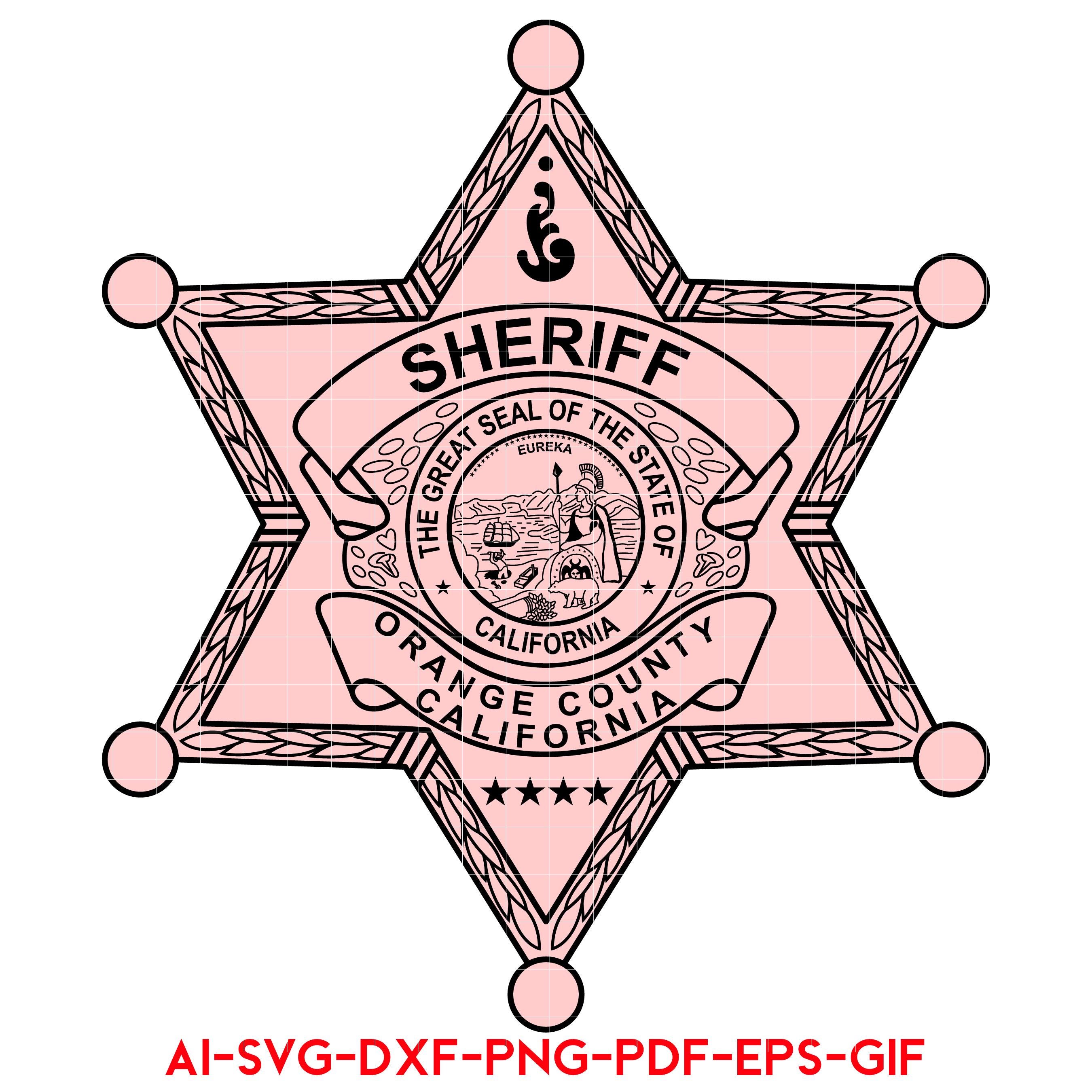 Orange County Sheriff Badges - Etsy
