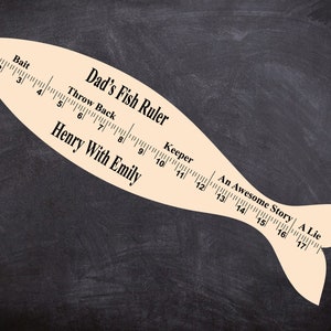 Get the Ultimate Fish Ruler SVG File for Laser Cutting - a Hilarious ...