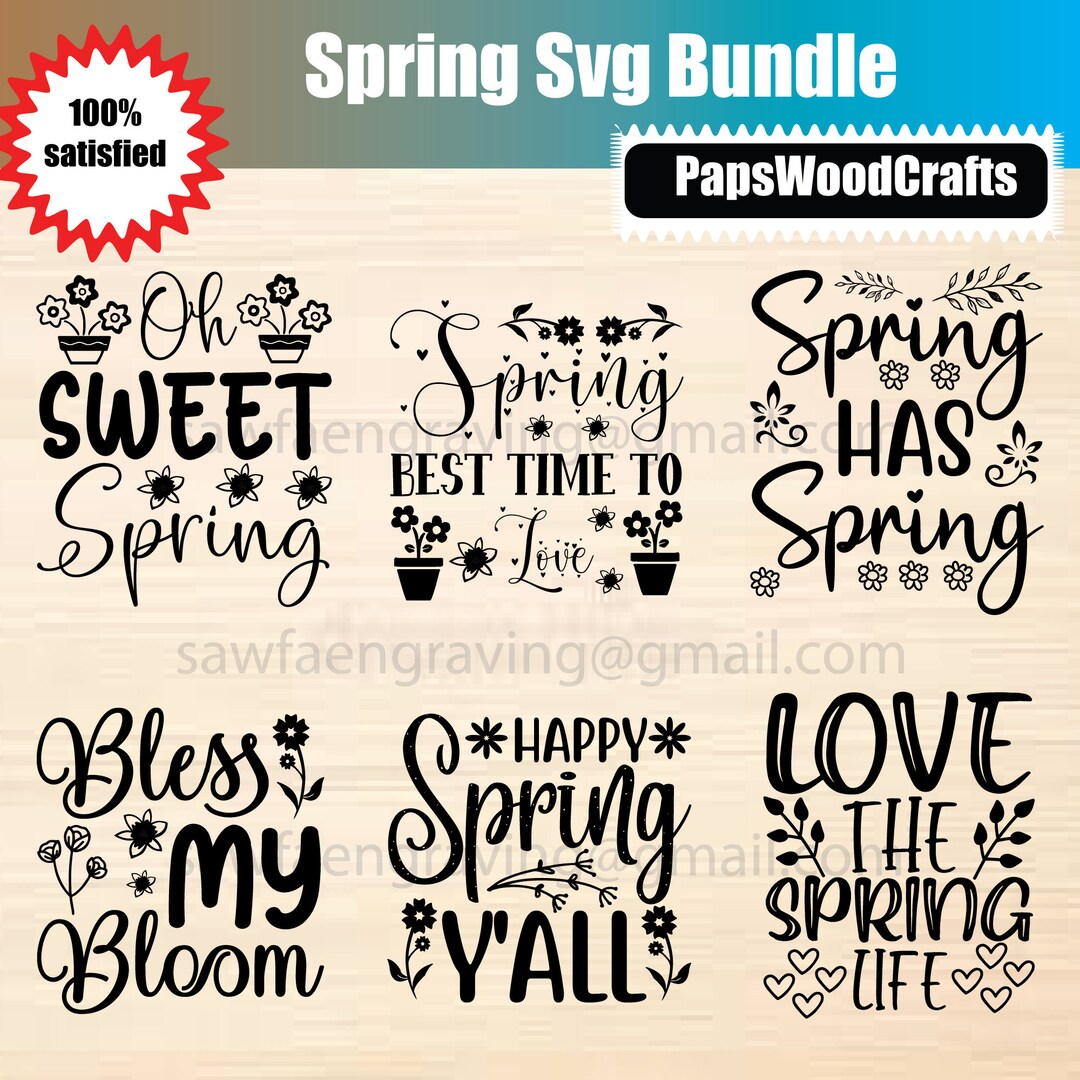 First Day Spring Svg Spring Svg Bundle, Easter Svg, Welcome Spring Svg, Flower Svg, Spring ...