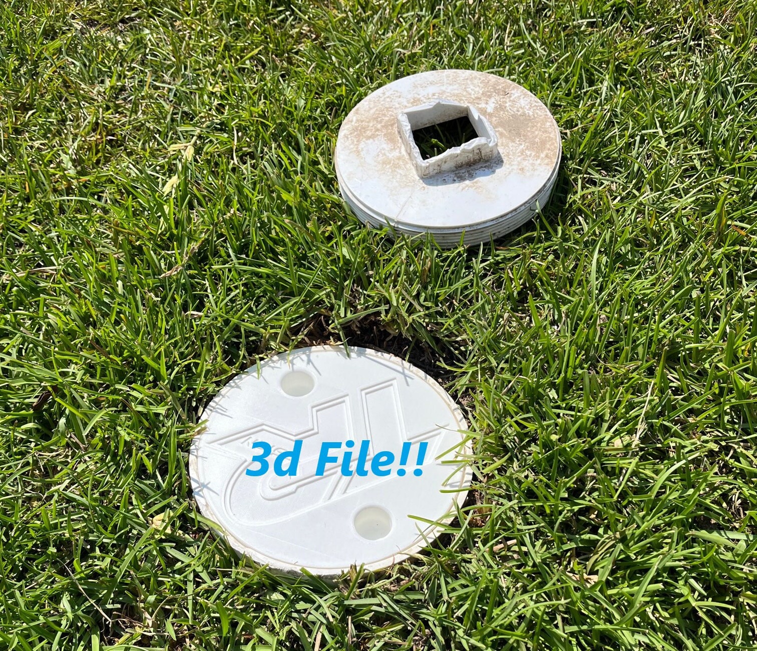 6 Inch MPT Cleanout Plug to Replace PVC Threaded Cap (3d Printing File ...