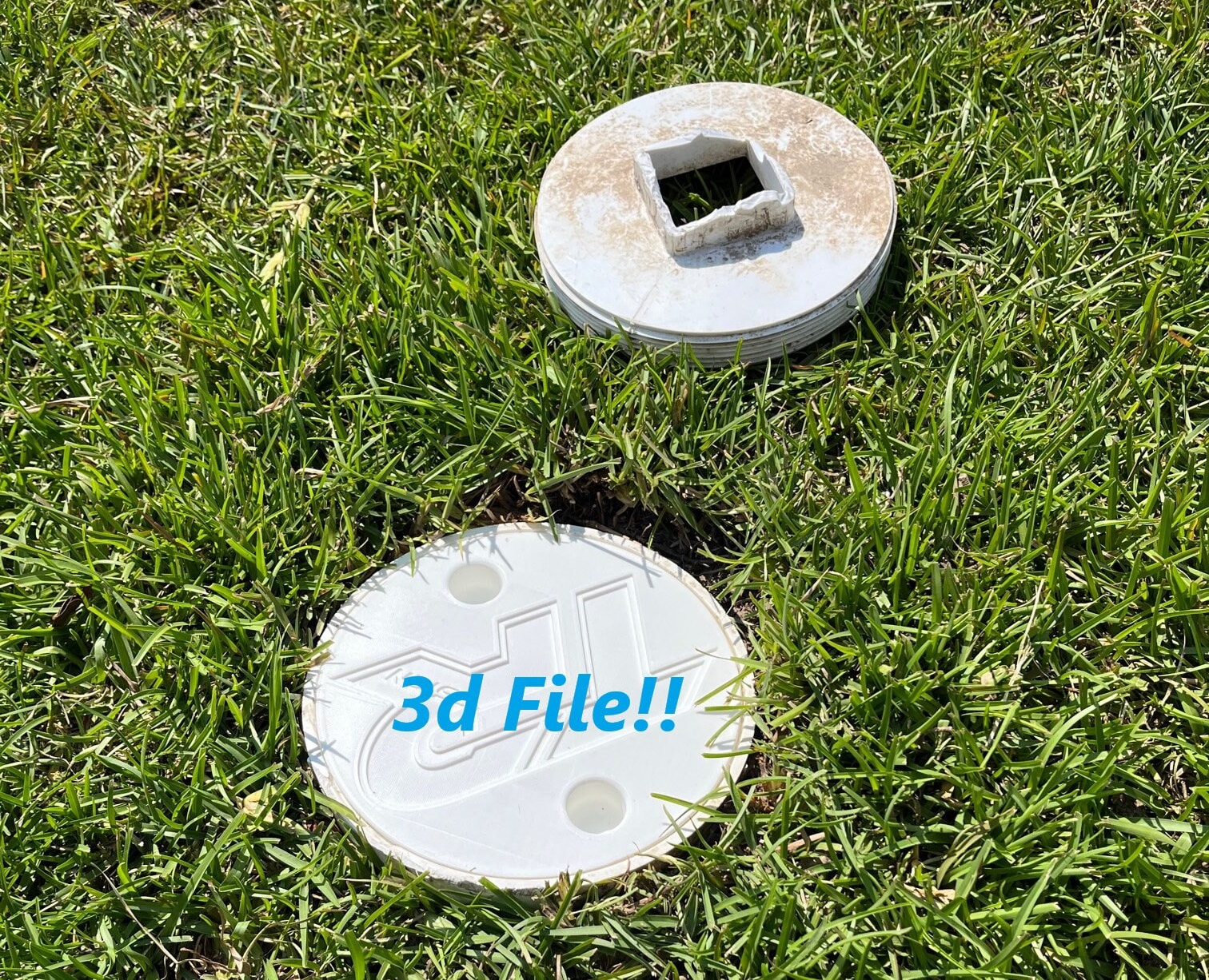 4 Inch MPT Cleanout Plug to Replace PVC Threaded Cap (3d Printing File ...