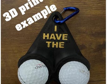 3D Druckdatei für Golfballhalter
