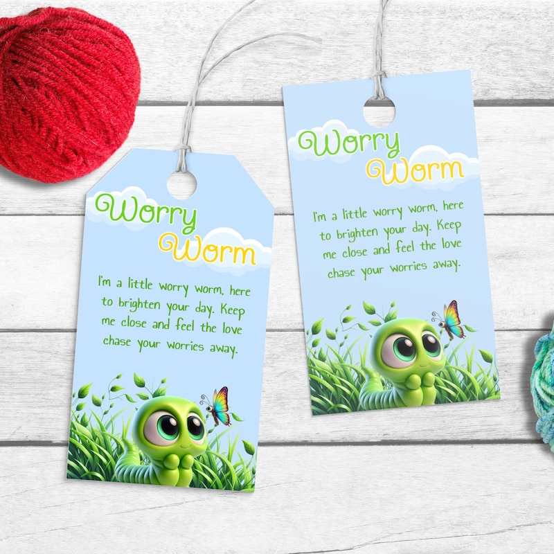 Glückswürmchen spruch Etsy.de