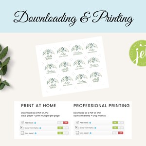 Editable Cupcake Toppers INSTANT DOWNLOAD Printable Greenery - Etsy Canada