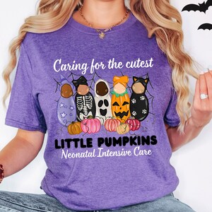NICU Halloween Shirt: Little Pumpkins, Critical Care Nurse Gift