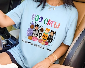 Boo Crew Shirt Nurse, Neonatal Boo Crew Shirt, NICU Boo Crew Shirt, Boo Crew NICU Nurse, Boo Crew T Shirt, Nursing Gift, NICU Halloween Tee