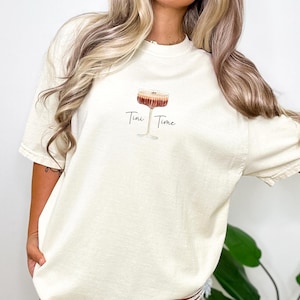 Espresso Martini Shirt, Tini Time, Espresso Shirt, Espresso Martini Social Club Shirt, Espresso Martini Lover Gift, Birthday Gift for Her