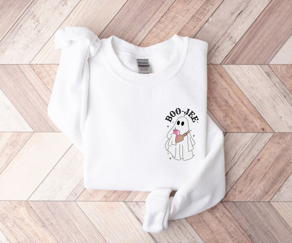 Boojee Halloween Sweatshirt, Boojee Ghost Sweatshirt, Boo Jee Ghost Sweatshirt, Boo-Jee Ghost, Boo Jee Ghosts, Boo Jee Sweatshirt