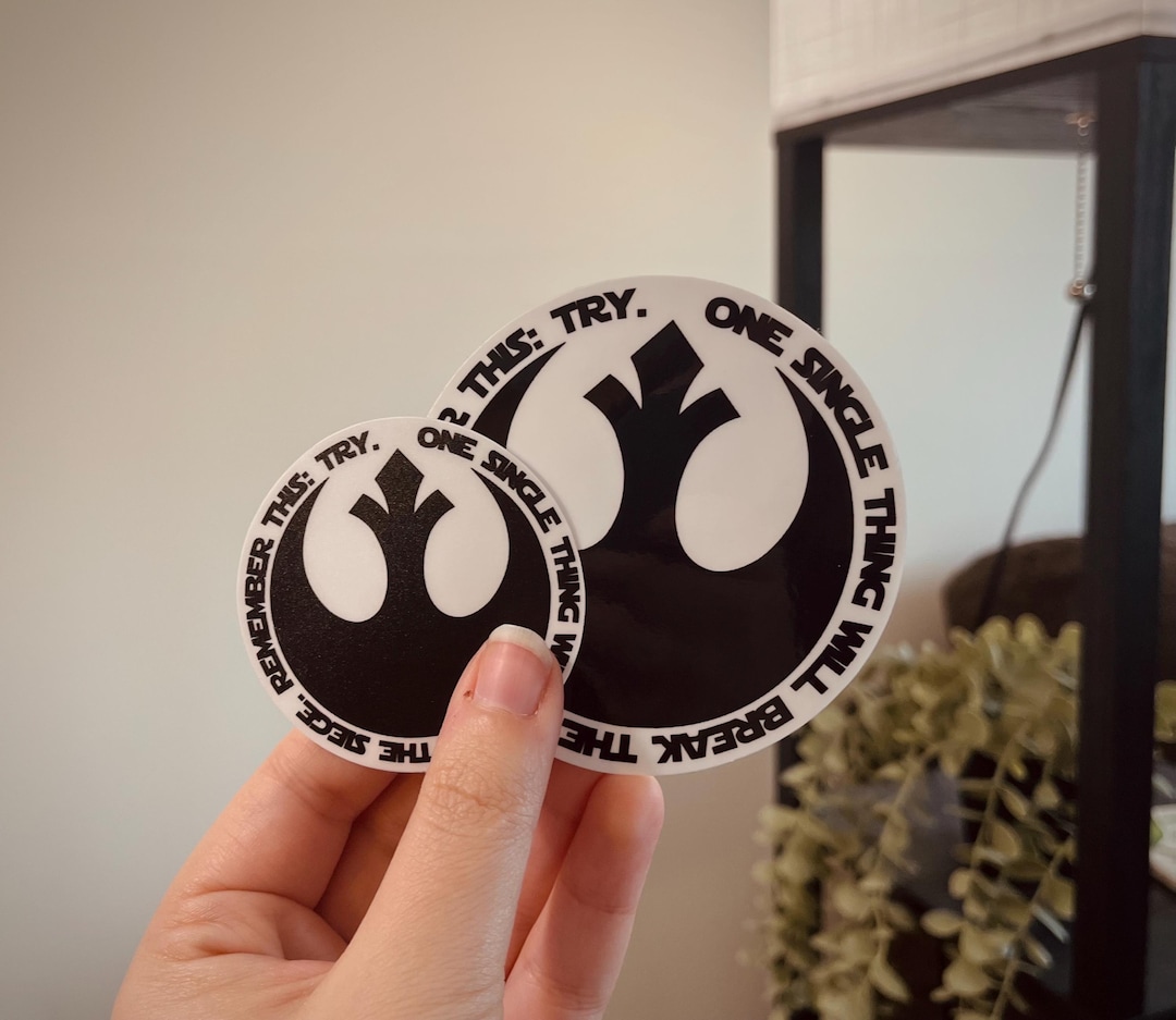 Star Wars [custom] Rebel Alliance Nemik’s Manifesto Andor Sticker Merch ...
