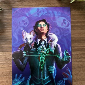Occtis Tachonis Critical Role Campaign 4 Impression 5 x 7 cm Soie
