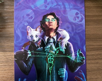 Occtis Tachonis Critical Role Campaña 4 Acabado en seda Impresión 5x7