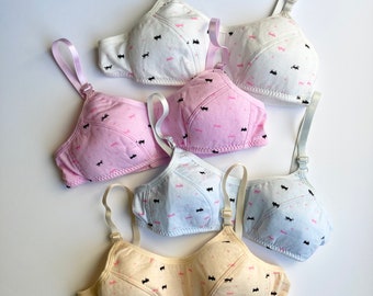 Girls cotton bra junior training seamless super soft & light