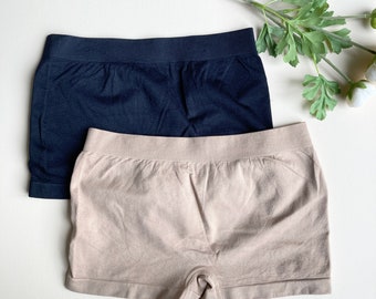 Comfortable breathable seamless daily panties butt lift shapewear panties full coverage boyshort