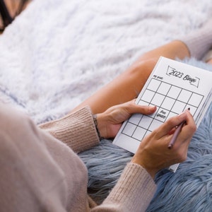 2023 Bingo Goal Board Printable, Instant Download, Goal Setting Made Fun, Printable