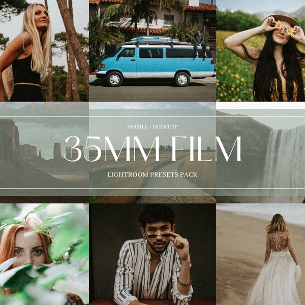 35MM FILM | 9 Mobile & Desktop Lightroom Presets