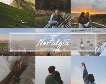NOSTALGIA / 100 ajustes preestablecidos de Lightroom para dispositivos móviles y computadoras de escritorio