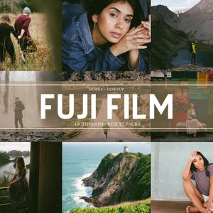 FUJI FILM | 5 Mobile & Desktop Lightroom Presets