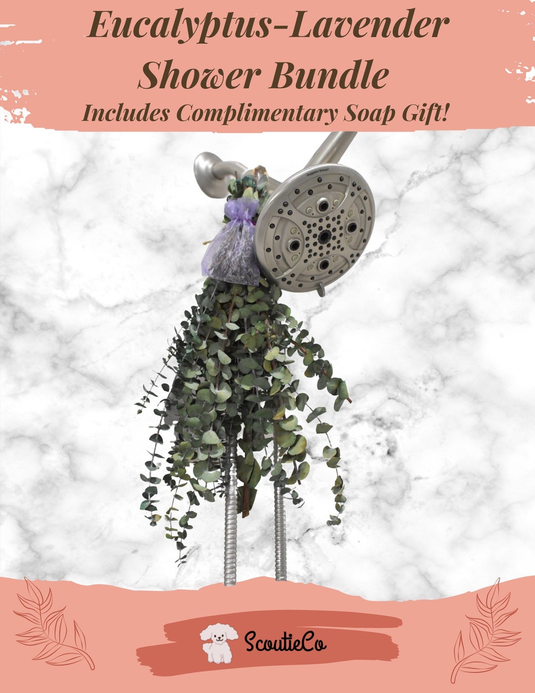 Eucalyptus Lavender Shower Bundle With Free Soap Self Care Set Gifts