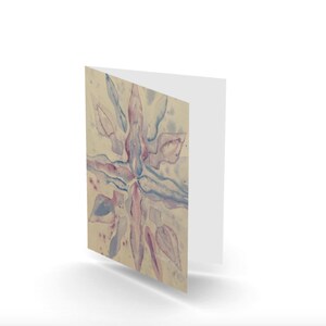Paquet de 10 cartes de correspondance vierges en verre avec étoile