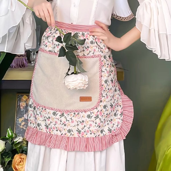 Gathering White Apron main image 1