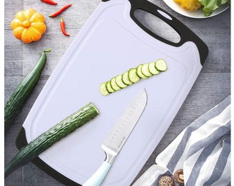 Premium Plastic Chopping Board for Meat Bread Fish Chopping Board