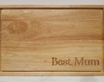 Personalised Engraving Wood Cutting Chopping Board