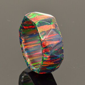 Fire sales obsidian ring