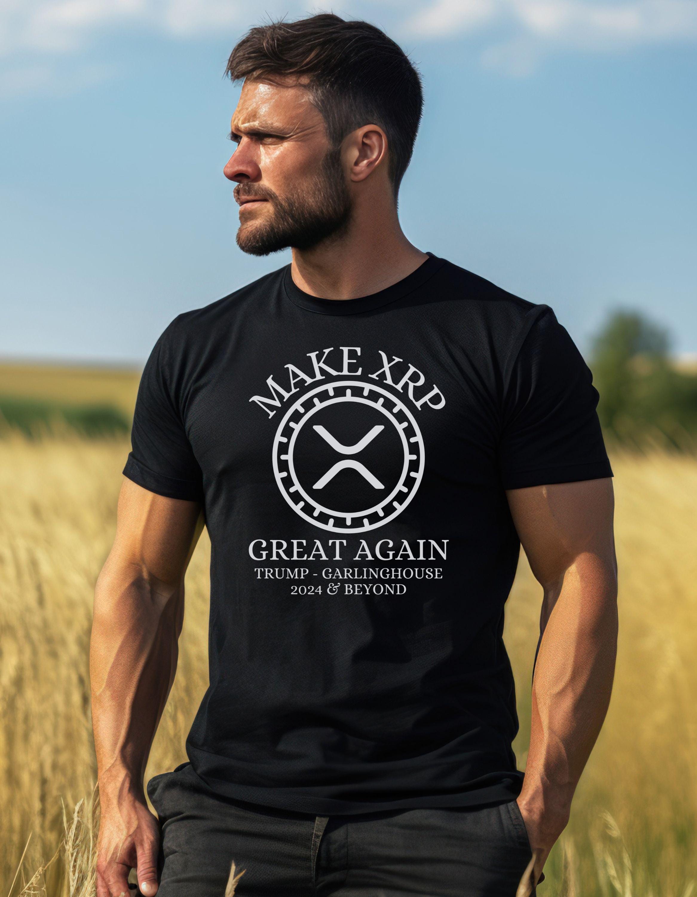 XRP Unisex Heavy Cotton Tee, Crypto Currency Shirt, Ripple Coin T-shirt,  Bitcoin, Donald Trump, Brad Garlinghouse, MAGA, Digital Currency - Etsy  Australia