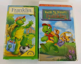 Vintage 1997 FRANKLIN the Turtle Learns to Share Vhs Video Nick Jr