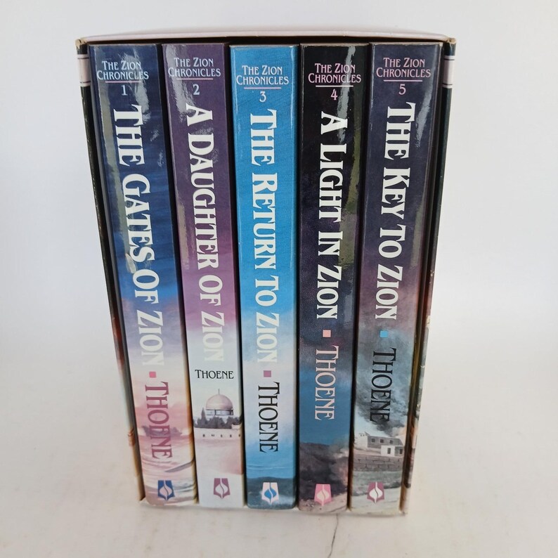 The Zion Chronicles Complete Set Book 1-5 by Bodie Thoene Paperback Historical image 3
