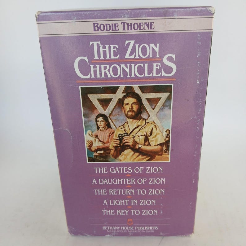 The Zion Chronicles Complete Set Book 1-5 by Bodie Thoene Paperback Historical image 5