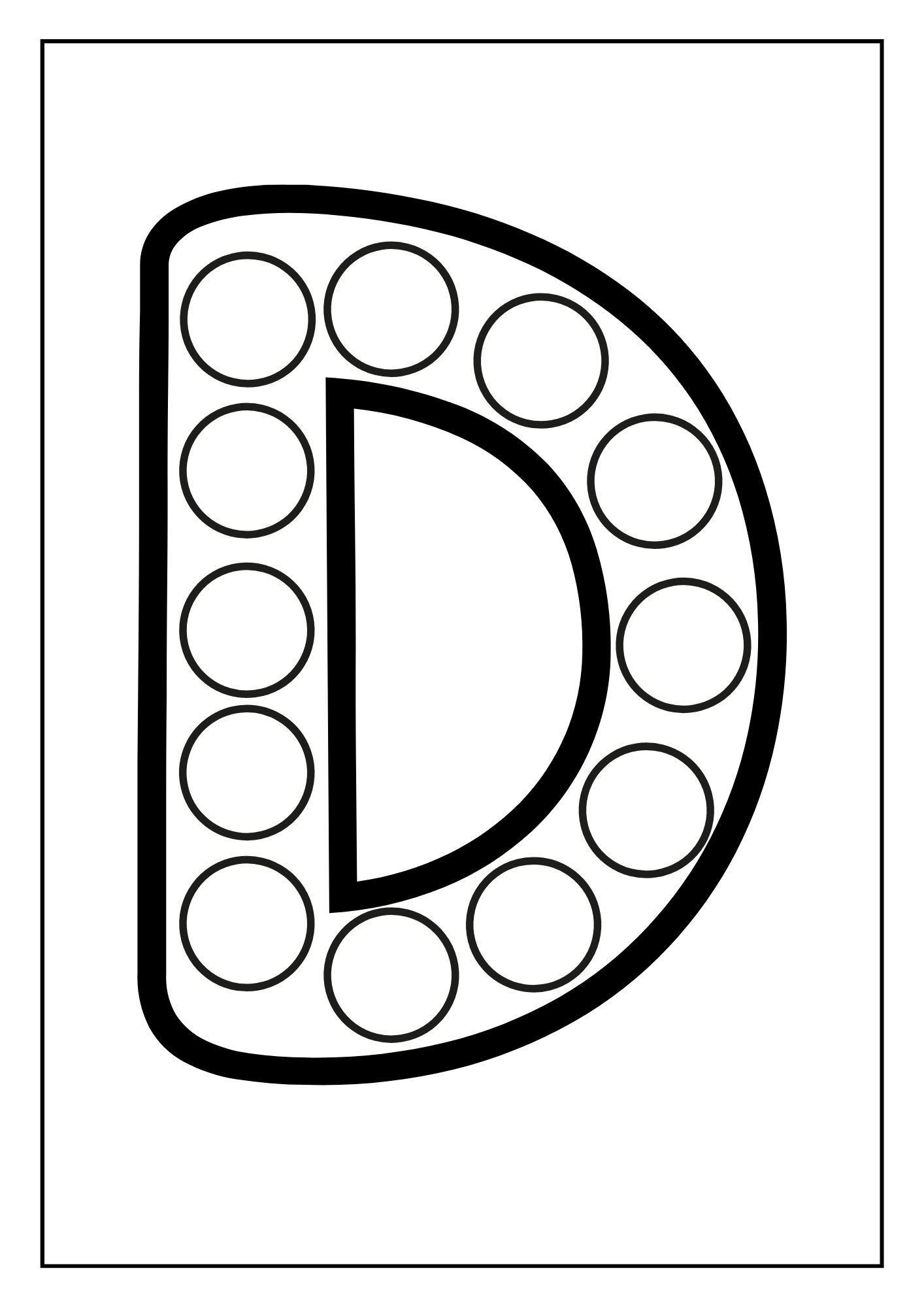 Alphabet Dots Alphabet Dot Marker Alphabet Dot Printables Dot the