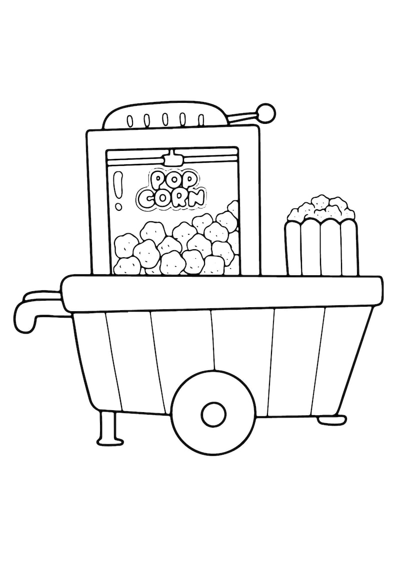 Circus Coloring Book Circus Coloring Pages Printable - Etsy