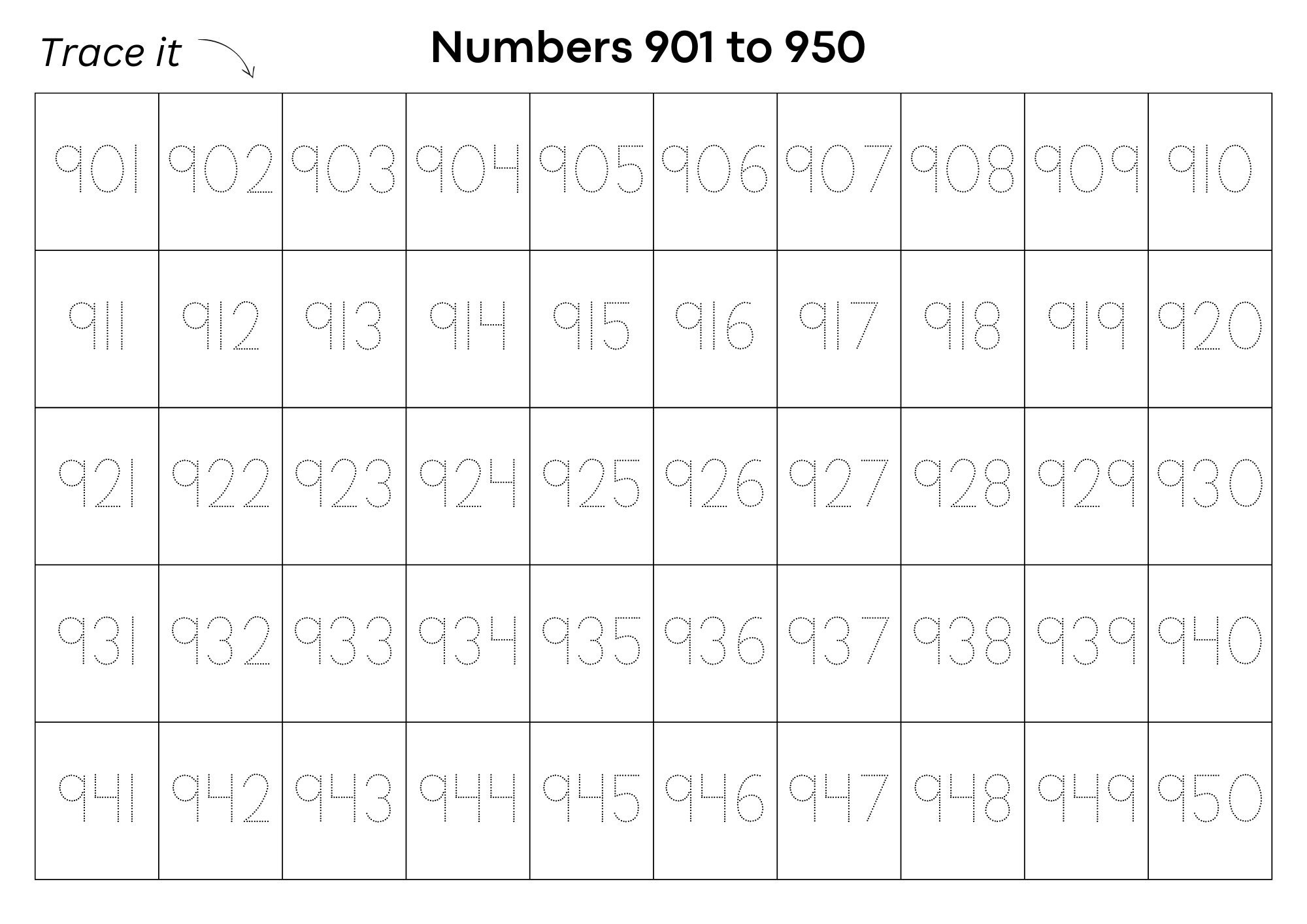 Numbers 11000 Numbers 11000 Worksheets Numbers 1100 Printable Number