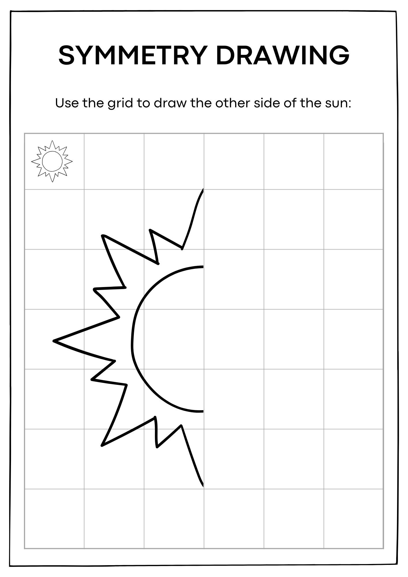 Symmetry Drawing Lines of Symmetry Activities Symmetry Drawing Coloring ...