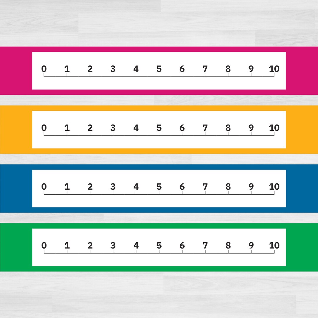 Printable Number Line 0-10 Number Line Printable Counting to 10 ...