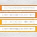 Printable Number Line 0-50: Teacher Classroom Homeschool Resource ...