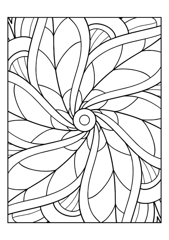 Libro da colorare Mandala / Pagine da colorare Mandala / Pagine da colorare  Mandala stampabili / Libro da colorare Mindfulness / Mandala da colorare  per bambini -  Italia