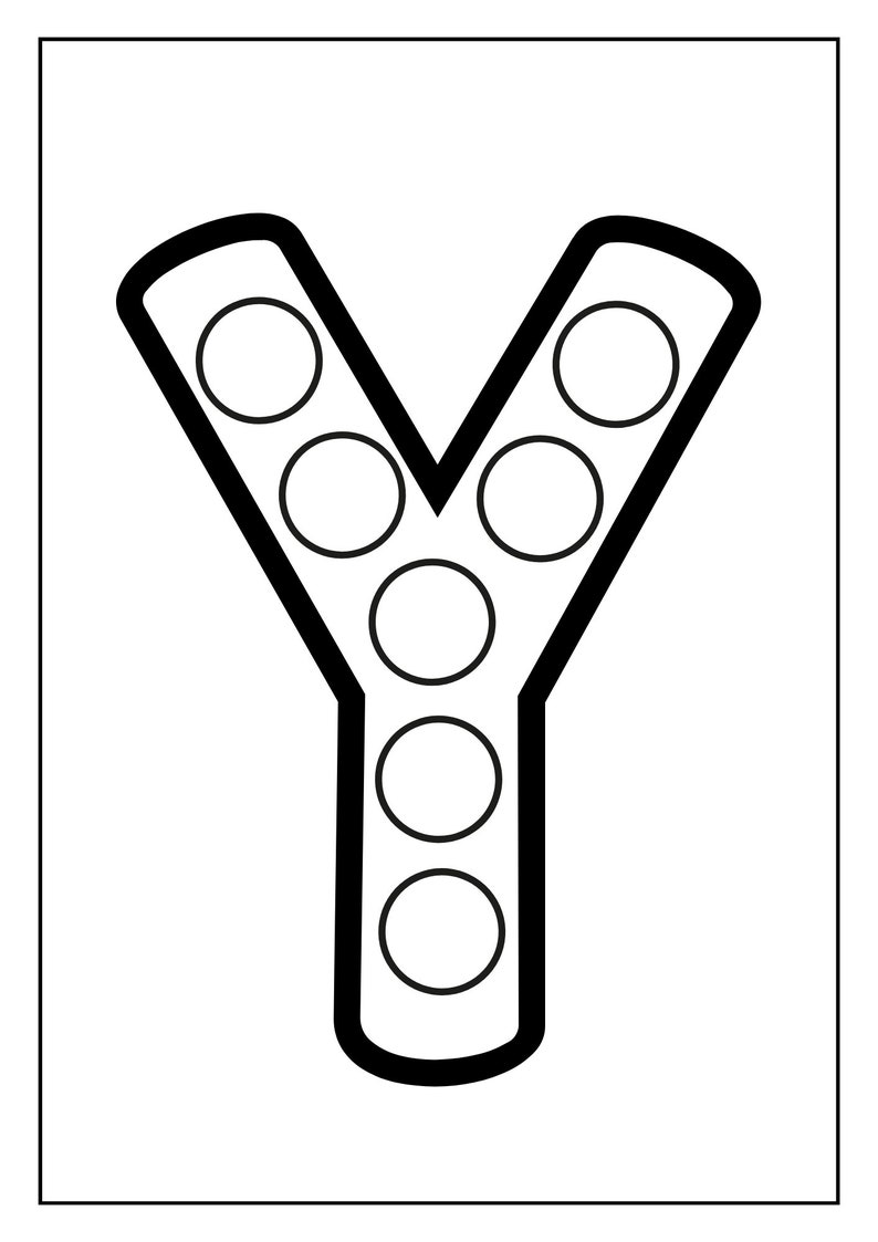 Alphabet Dots Alphabet Dot Marker Alphabet Dot Printables Dot the