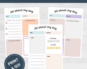 Kids Travel Journal Printable: Road Trip Games & Memory Pages (Digital Download)